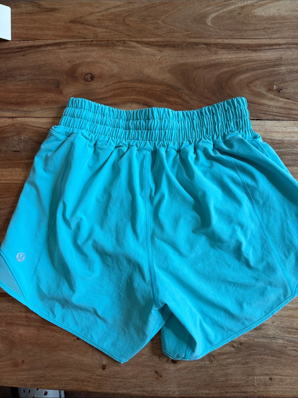 lululemon athletica Women's Turquoise Blue Athletic Shorts